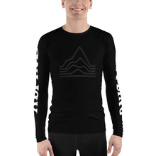 Load image into Gallery viewer, Alpine Grappling Black and White Unisex Rash Guard