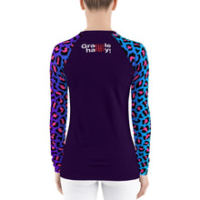 Load image into Gallery viewer, Rainbow Tiger Women's Rash Guard