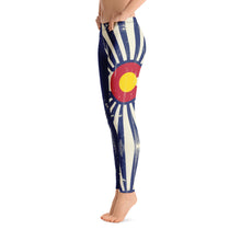 Load image into Gallery viewer, Vintage Rising Sun Low Rise Leggings