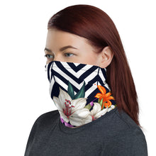 Load image into Gallery viewer, Floral neck gaiter and face mask