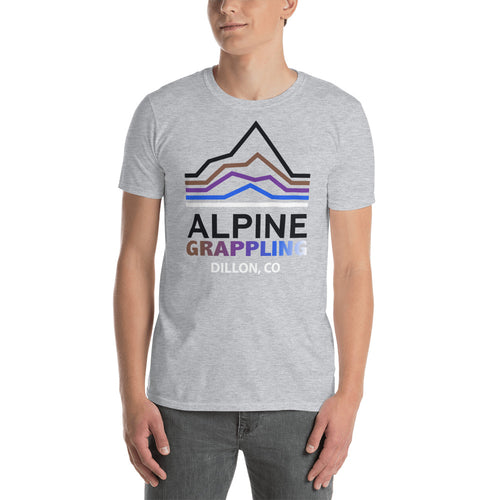 Alpine Grappling Belt Colors Short-Sleeve Unisex T-Shirt