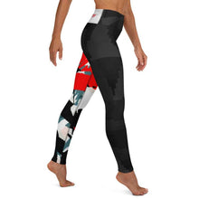 Load image into Gallery viewer, Red Rose Jiu-Jitsu / Yoga Leggings | Grapplehappy.com