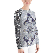 Load image into Gallery viewer, Swirl Women's Rash Guard | Grapplehappy.com