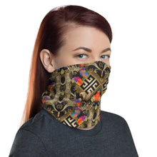 Load image into Gallery viewer, Multi-color Baroque neck gaiter and face mask