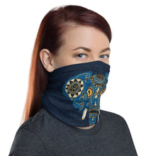 Load image into Gallery viewer, Sugar Skull Elephant neck gaiter and face mask