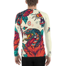 Load image into Gallery viewer, Tattoo Men's Rash Guard | Grapplehappy.com
