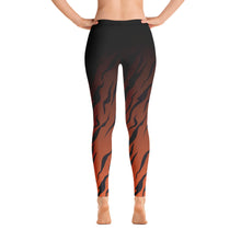 Load image into Gallery viewer, Black Tiger Low Rise Leggings