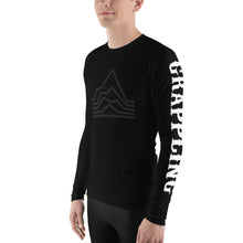 Load image into Gallery viewer, Alpine Grappling Black and White Unisex Rash Guard