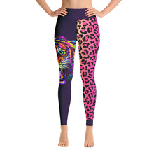 Load image into Gallery viewer, Rainbow Tiger High Waisted Yoga Leggings