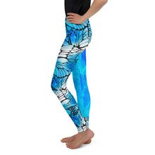 Load image into Gallery viewer, Girl&#39;s Youth Butterfly Leggings