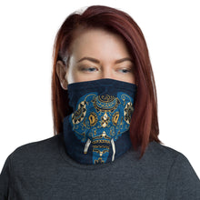 Load image into Gallery viewer, Sugar Skull Elephant neck gaiter and face mask