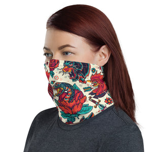 Tattoo neck gaiter and face mask