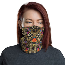 Load image into Gallery viewer, Multi-color Baroque neck gaiter and face mask