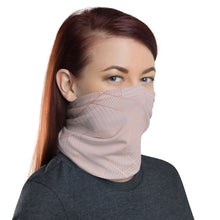 Load image into Gallery viewer, Rose gold neck gaiter and face mask
