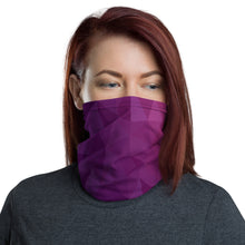 Load image into Gallery viewer, Purple neck gaiter and face mask