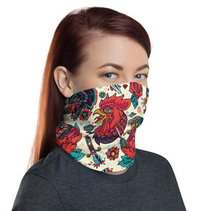 Tattoo neck gaiter and face mask