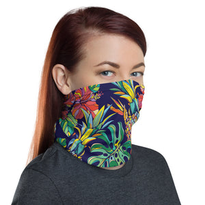 Tropical  neck gaiter and face mask