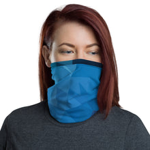 Load image into Gallery viewer, Blue neck gaiter and face mask